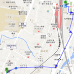 徒歩にてご来院の場合(2)